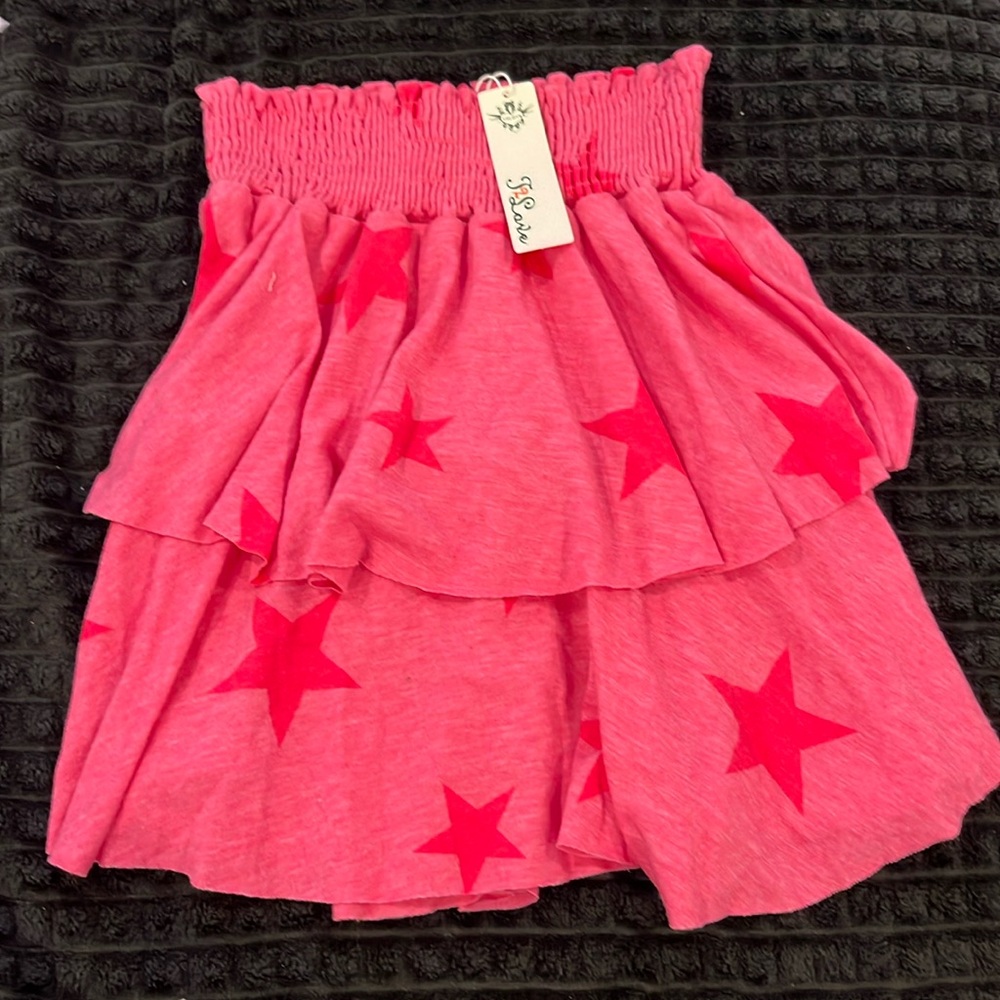T2Love Skirt with Stars, NWT size 10 girls